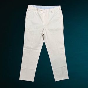 Peter Millar 100% Pima Cotton Golf Casual Men's Pants Light Beige 36x34